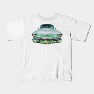 1957 Cadillac Eldorado Seville Coupe Kids T-Shirt